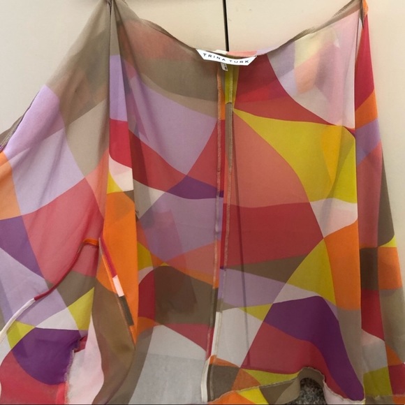 Trina Turk abstract wrap - Picture 1 of 9
